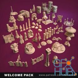 3D model 3DHexes - Welcome Package – 3D Print
