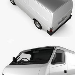 3D model Nissan Urvan Panel Van Low Roof 2011
