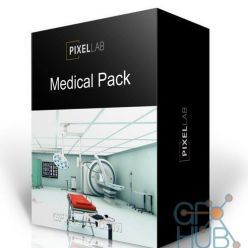 3D model The Pixel Lab – Medical Pack