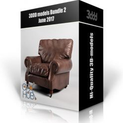 3D model 3DDD models – Bundle 2 June 2017