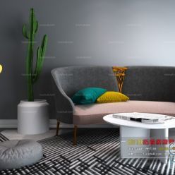 3D model Modern Interior 05