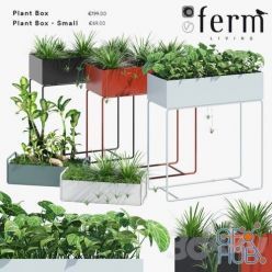 3D model Fermliving plant box