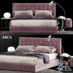 3D model Poliform Arca Bed