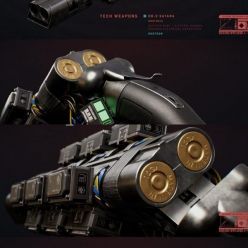 3D model Cyberpunk 2077 Tech Shotgun PBR