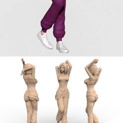 3D model Blue Mary KOF – 3D Print