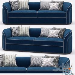 3D model The Sofa&Chair Company Anderson elegant sofa