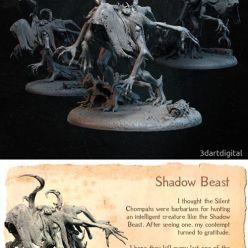 3D model Shadow Beast – 3D Print