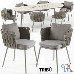 3D model Tribu Tosca furniture set (max, obj)
