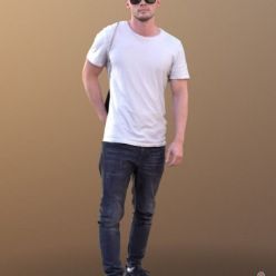 3D model Walking Casual Guy Rick 10497