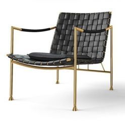 3D model THEBES LOUNGE CHAIR Jonathan Adler