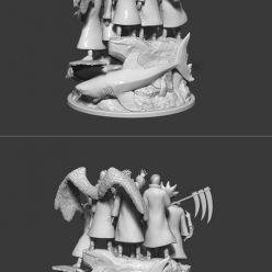 3D model Akatsuki Diorama – 3D Print