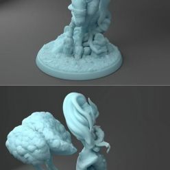 3D model Fauna, Satyr Bard – 3D Print