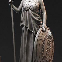 3D model Goddess Statue