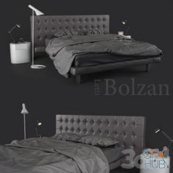 3D model Bed Bolzan Star Vip