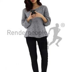 3D model Renderpeople Girl Mei 039