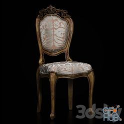 3D model Chair classic 01 HQ