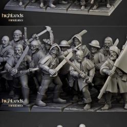 3D model Highlands Miniatures - Sunland Militia March 2022 – 3D Print