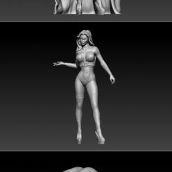 3D model Emma Frost Hellfire Club – 3D Print