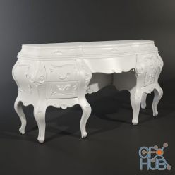 3D model Modenese Gastone 14211 toilette table