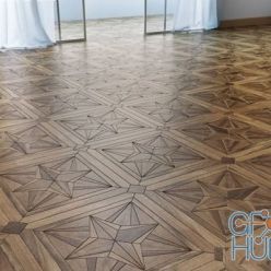3D model Wooden Floor Tiles