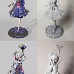 3D model Ayaka - Genshin Impact – 3D Print