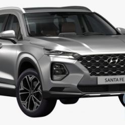 3D model 2019 Hyundai Santa Fe