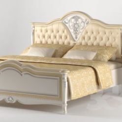 3D model Milanor bed