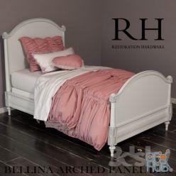 3D model BELLINA ARCHED PANEL BED