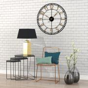 3D model Original table, clock and vases