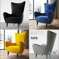 3D model Kato Sits armchair