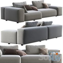 3D model Sofa Wendelbo Raft