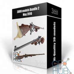 3D model 3DDD/3Dsky models – Bundle 2 May 2016