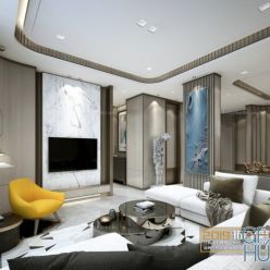 3D model Modern Style Interior 030