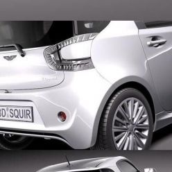 3D model Aston Martin Cygnet 2012