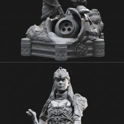 3D model ﻿Aloy – 3D Print