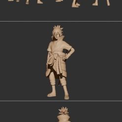 3D model NARTUO-Uchiha Sasuke-Susanoo part 1-2 – 3D Print