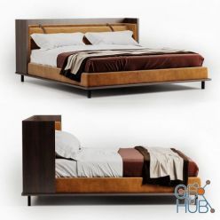 3D model Modern bed Twelve AM by Molteni & C