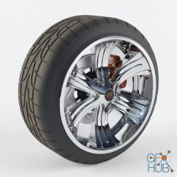 3D model Wheel OZ