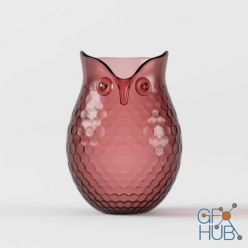 3D model Owl vase by BoConcept