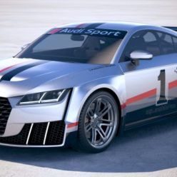 3D model Audi TT RS Clubsport Turbo 2017