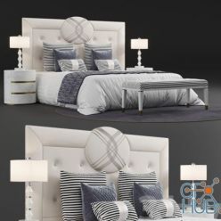 3D model Bed Fendi Cameo Maxi