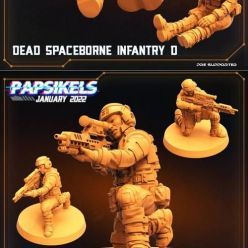 3D model Papsikels Miniature - Dropship Troopers 2 January 2022 – 3D Print