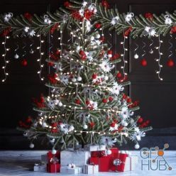 3D model Christmas tree (max)