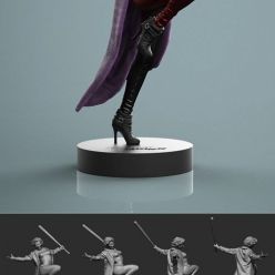 3D model Batman Damned Harley Quinn – 3D Print