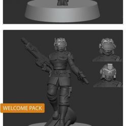 3D model Minigames Miniatures - Welcome Pack April 2022 – 3D Print