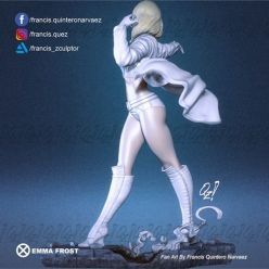 3D model Emma Frost - Special Version – 3D Print