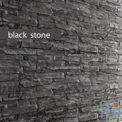 3D model Stone slate black (max)