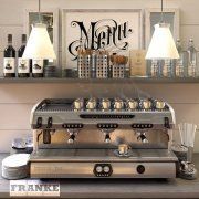 3D model Set with coffee machine Franke T400 3