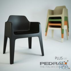 3D model Pedrali PLUS 630