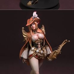 3D model Custom Miniatures - Bard – 3D Print